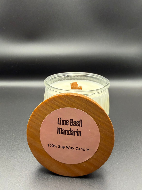 Lime Basil Mandarin 8 ounce candle