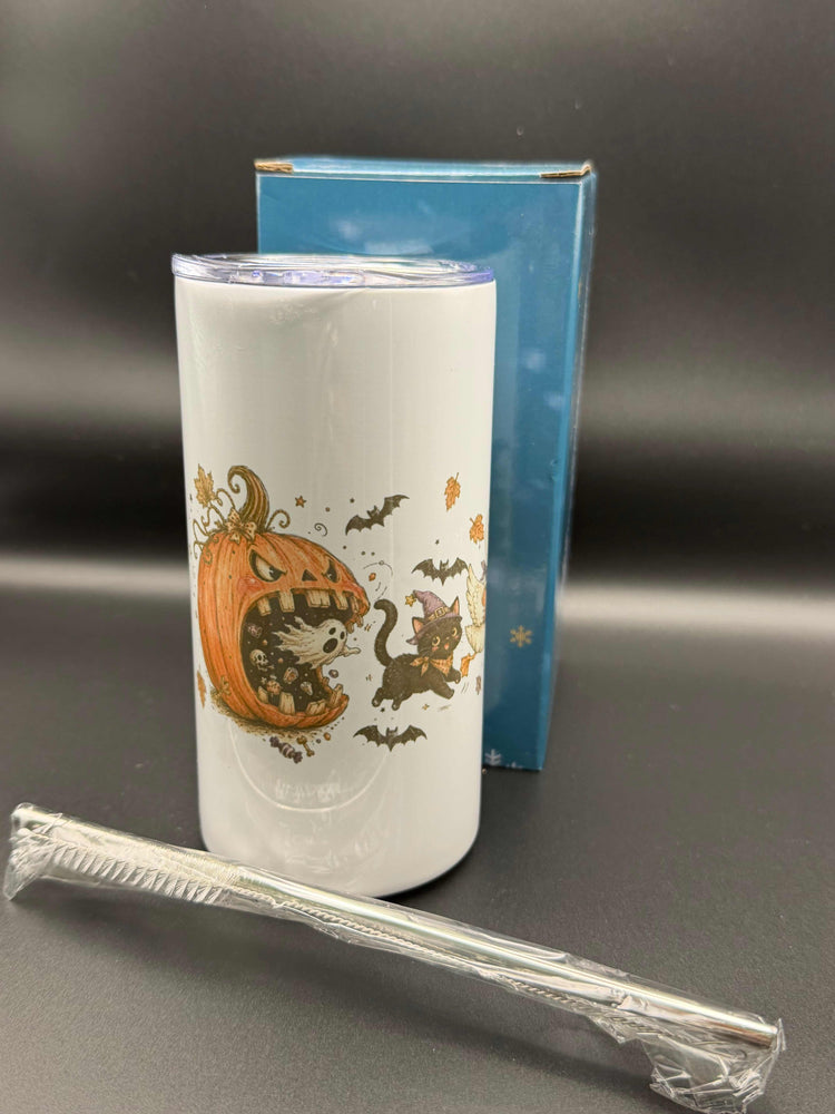 Custom sublimation 12 oz stainless steel double-walled tumblers with personalized designs